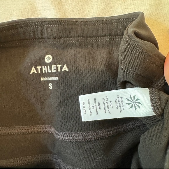 Athleta Small Frost High Traverse Floral Ankle Leggings - Picture 9 of 9